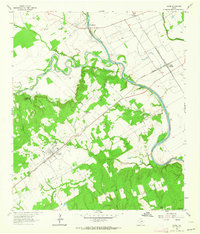 Download a high-resolution, GPS-compatible USGS topo map for Gause, TX (1964 edition)