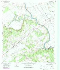 Download a high-resolution, GPS-compatible USGS topo map for Gause, TX (1989 edition)