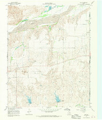 Download a high-resolution, GPS-compatible USGS topo map for Gem, TX (1969 edition)