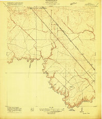 preview thumbnail of historical topo map of Harris County, TX in 1916
