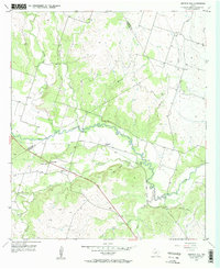 Download a high-resolution, GPS-compatible USGS topo map for Gentrys Mill, TX (1957 edition)