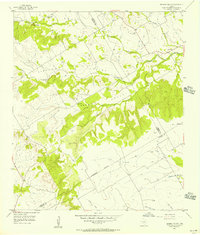Download a high-resolution, GPS-compatible USGS topo map for German Valley, TX (1957 edition)
