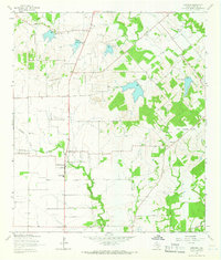 Download a high-resolution, GPS-compatible USGS topo map for Geronimo, TX (1966 edition)