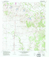 Download a high-resolution, GPS-compatible USGS topo map for Geronimo, TX (1994 edition)