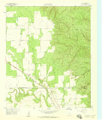 Download a high-resolution, GPS-compatible USGS topo map for Gilpin, TX (1959 edition)