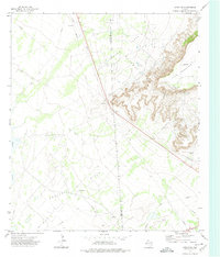 Download a high-resolution, GPS-compatible USGS topo map for Girvin NE, TX (1974 edition)