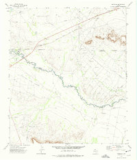 preview thumbnail of historical topo map of Pecos County, TX in 1972