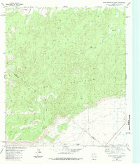 Download a high-resolution, GPS-compatible USGS topo map for Glass Mountain Ranch, TX (1984 edition)