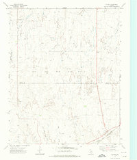 Download a high-resolution, GPS-compatible USGS topo map for Glazier, TX (1974 edition)