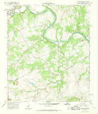 preview thumbnail of historical topo map of Somervell County, TX in 1967