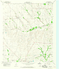 Download a high-resolution, GPS-compatible USGS topo map for Gober, TX (1968 edition)