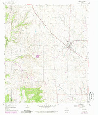 Download a high-resolution, GPS-compatible USGS topo map for Godley, TX (1985 edition)