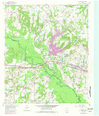 Download a high-resolution, GPS-compatible USGS topo map for Golden, TX (1981 edition)