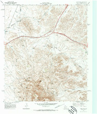 Download a high-resolution, GPS-compatible USGS topo map for Gomez Peak, TX (1973 edition)