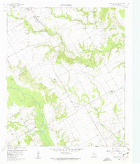 Download a high-resolution, GPS-compatible USGS topo map for Goodlow Park, TX (1961 edition)