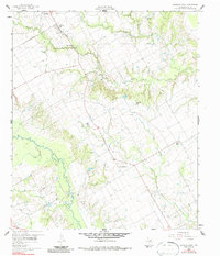 Download a high-resolution, GPS-compatible USGS topo map for Goodlow Park, TX (1987 edition)