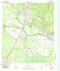 Download a high-resolution, GPS-compatible USGS topo map for Goodrich, TX (1984 edition)