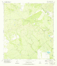 preview thumbnail of historical topo map of Maverick County, TX in 1974