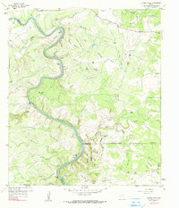 Download a high-resolution, GPS-compatible USGS topo map for Gorman Falls, TX (1990 edition)
