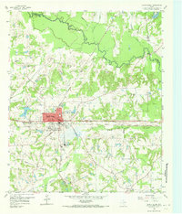 Download a high-resolution, GPS-compatible USGS topo map for Grand Saline, TX (1973 edition)