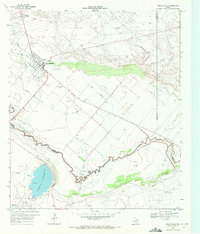 Download a high-resolution, GPS-compatible USGS topo map for Grandfalls, TX (1971 edition)