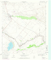 Download a high-resolution, GPS-compatible USGS topo map for Grandfalls, TX (1981 edition)