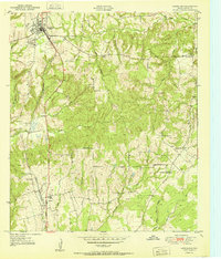 Download a high-resolution, GPS-compatible USGS topo map for Grapeland, TX (1951 edition)