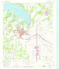 Download a high-resolution, GPS-compatible USGS topo map for Grapevine, TX (1974 edition)