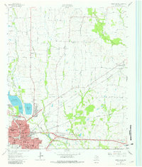 Download a high-resolution, GPS-compatible USGS topo map for Greenville NE, TX (1981 edition)