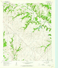 Download a high-resolution, GPS-compatible USGS topo map for Greenwood, TX (1964 edition)