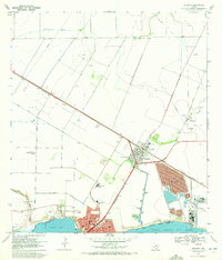 1969 Map of Gregory, 1972 Print