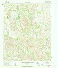 preview thumbnail of historical topo map of Donley County, TX in 1962