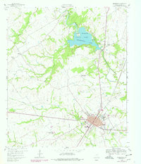 Download a high-resolution, GPS-compatible USGS topo map for Groesbeck, TX (1978 edition)