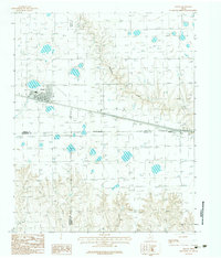 Download a high-resolution, GPS-compatible USGS topo map for Groom, TX (1984 edition)
