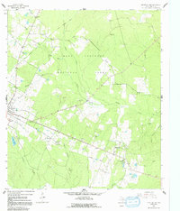 Download a high-resolution, GPS-compatible USGS topo map for Groveton East, TX (1992 edition)