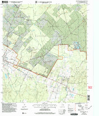 Download a high-resolution, GPS-compatible USGS topo map for Groveton East, TX (2006 edition)