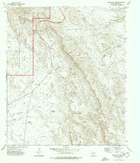 Download a high-resolution, GPS-compatible USGS topo map for Guadalupe Pass, TX (1977 edition)