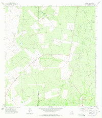 Download a high-resolution, GPS-compatible USGS topo map for Guerra, TX (1975 edition)