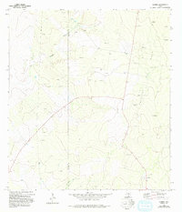 Download a high-resolution, GPS-compatible USGS topo map for Guerra, TX (1993 edition)