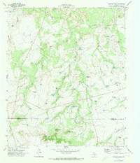 Download a high-resolution, GPS-compatible USGS topo map for Gunsight Draw, TX (1973 edition)