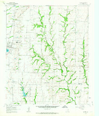 Download a high-resolution, GPS-compatible USGS topo map for Gunter, TX (1963 edition)