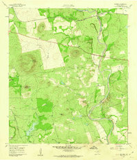 Download a high-resolution, GPS-compatible USGS topo map for Hacienda, TX (1962 edition)