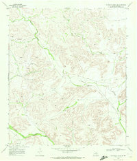 Download a high-resolution, GPS-compatible USGS topo map for Hackberry Draw NE, TX (1972 edition)