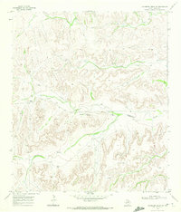 preview thumbnail of historical topo map of Pecos County, TX in 1969