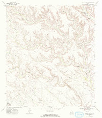 Download a high-resolution, GPS-compatible USGS topo map for Hagler Canyon, TX (1972 edition)