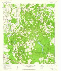 Download a high-resolution, GPS-compatible USGS topo map for Hainesville, TX (1962 edition)
