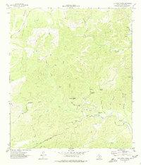 preview thumbnail of historical topo map of Edwards County, TX in 1974