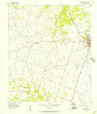 Download a high-resolution, GPS-compatible USGS topo map for Hamilton West, TX (1957 edition)