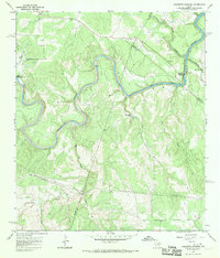 Download a high-resolution, GPS-compatible USGS topo map for Hammetts Crossing, TX (1970 edition)