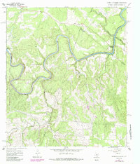 Download a high-resolution, GPS-compatible USGS topo map for Hammetts Crossing, TX (1987 edition)